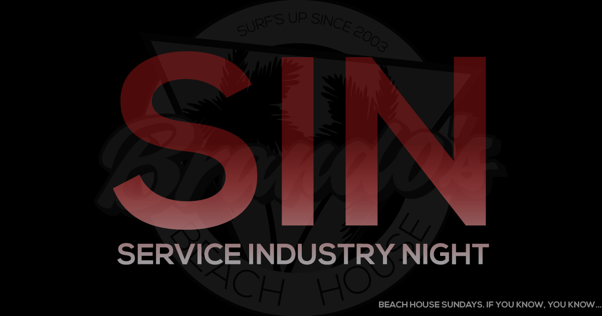 Service Industry Night at Brando's Beach House