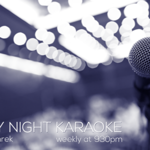 Monday night Karaoke with Dj Shrek at Brando's Beach House in Brantford