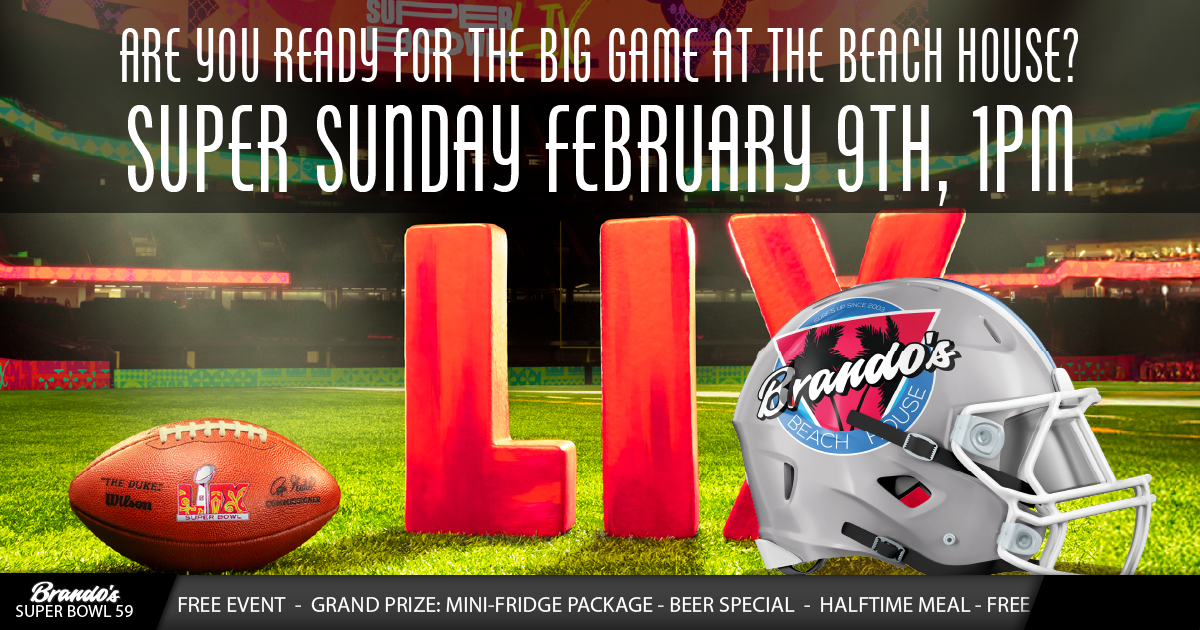 The Big Game at The Beach House in Brantford: Super Bowl 59